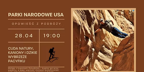 PARKI NARODOWE USA - CUDA NATURY, KANIONY i DZIKIE WYBRZE\u017bE PACYFIKU