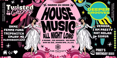 Twisted Cherry x Deeper Grooves - 2 Room Experience