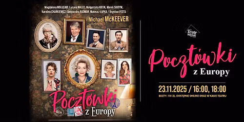 Spektakl: Poczt\u00f3wki z Europy