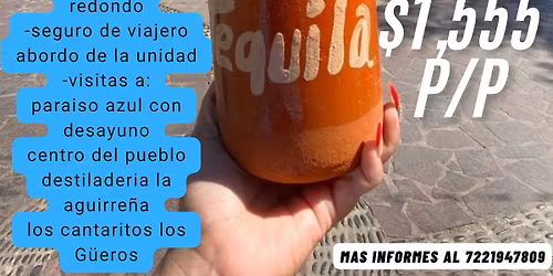 viaje express a Tequila, Jalisco