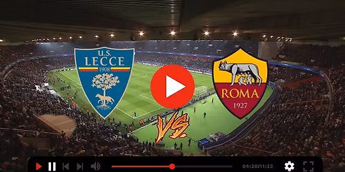 AS Roma vs US Lecce at Stadio Olimpico