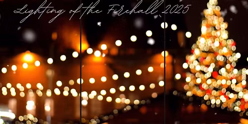 Lighting of the Queensborough Fire Hall #3 