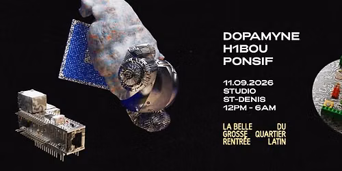 OCTOV X Quartier Latin w\/ Dopamyne, h1bou & Ponsif