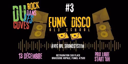 Apéro-mix DRDLC#3 FUNK-DISCO avec HPL soundsystem