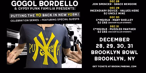 Gogol Bordello (21+)