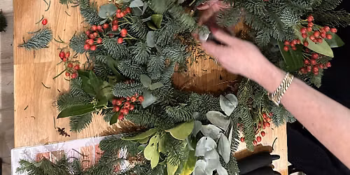 BYOB Wreath making night at Claires House