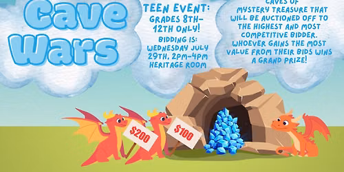 Teen Event: Cave Wars