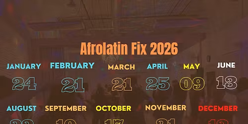 AfroLatin Fix Social (Salsa\/Bachata\/Kizomba\/Konpa\/Zouk) 2026