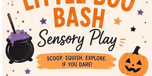 Messy Play Mondays | \ud83d\udc7b Little Boo Bash | Halloween Sensory Play
