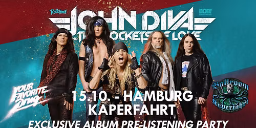 JOHN DIVA & THE ROCKETS OF LOVE - Exclusive Pre-Listening Party