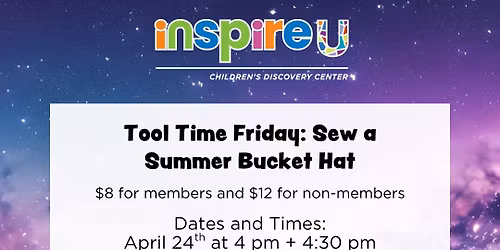 Tool Time Friday: Sew a Summer Bucket Hat