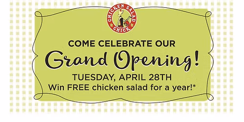 Our Grand Opening Celebration!