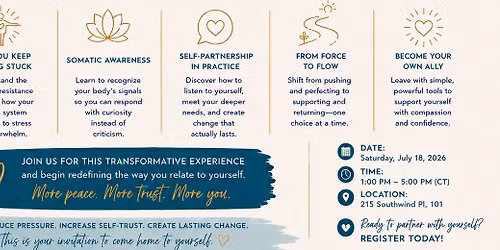 Self-Partnership - A Soul Aligned Workshop