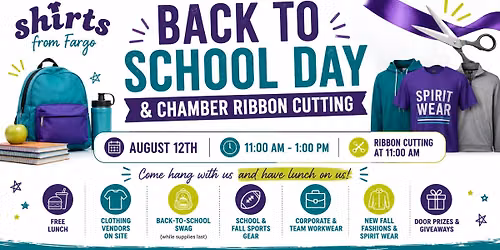 \ud83c\udf92 Back to School Day & Chamber Ribbon Cutting