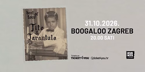 TITO & TARANTULA u Zagrebu \ud83c\udfa4