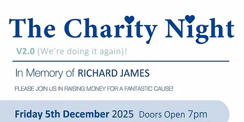 St Richard\u2019s Hospice Charity Night with The Song Pilots
