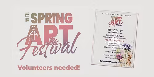 Oshawa Art Association Spring Art Festival 2026