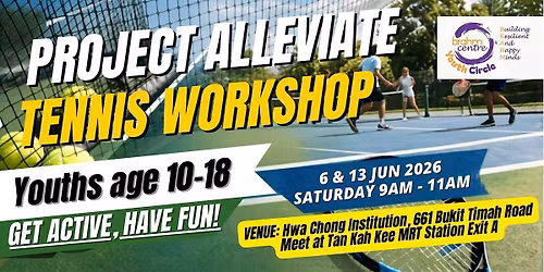 Project Alleviate Tennis Workshop