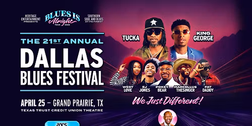 The 21st Annual Dallas Blues Festival
