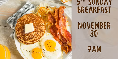 5th Sunday Breakfast