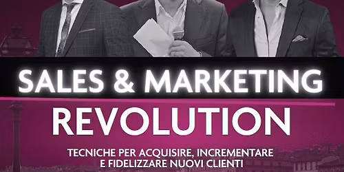 SALES & MARKETING REVOLUTION GENOVA