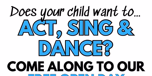 Rossendale Saturday Stage School Open Event