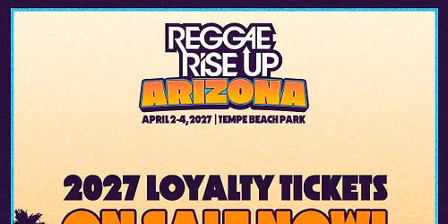 Reggae Rise Up - 4 Day Pass