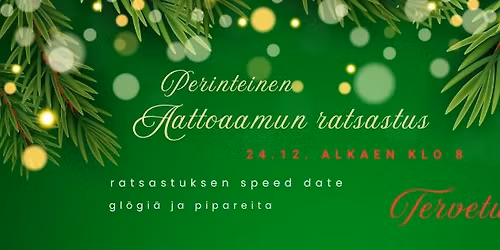 Jouluaaton ratsastus