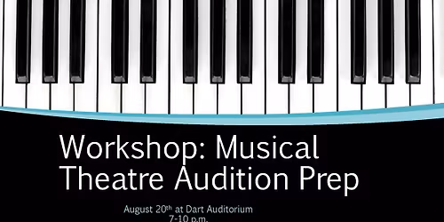 Workshop - Musical Theatre Audition Prep