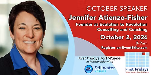 October First Fridays - on October 2 - with Jennifer Atienzo-Fisher