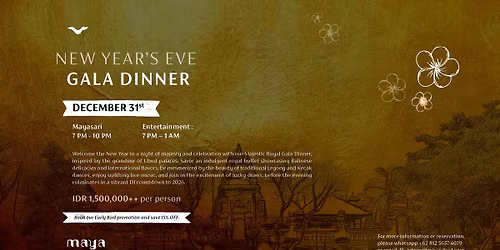 New Year's Eve Gala Dinner