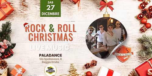 Rock & Roll Christmas al Paladance con i Back to Billy \ud83c\udf84\ud83c\udfb8