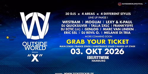 OUTSIDE WORLD FESTIVAL - HAMBURG pres. "X"