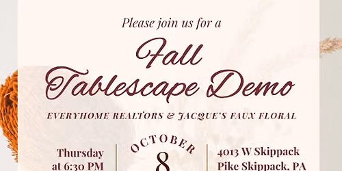 Fall Tablescape Demo