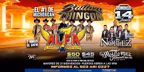 GRUPO  ALFA 7 , NOBLEZ DE TIERRA CALIENTE & MAS