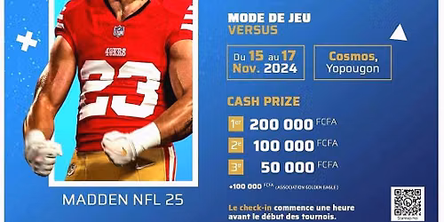 Tournoi National du Jeu Vid\u00e9o de Football Am\u00e9ricain MADDEN NFL 25