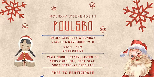 Holiday Weekends in Poulsbo