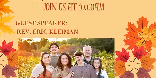 Annual Thanksgiving dinner