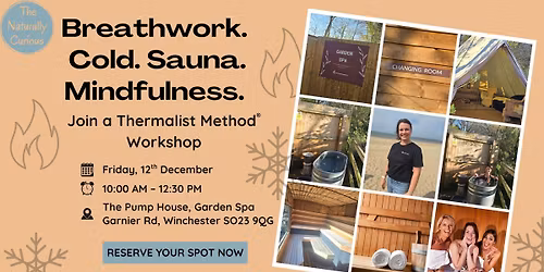 Contrast Therapy Thermalist\u00aeMethod Workshop - Winchester