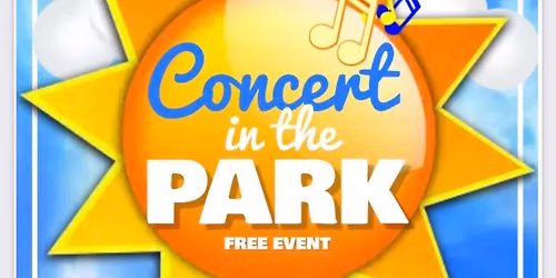 Pennington Station Band at Hopewell Township's "Concert in the Park" -- at the band shell