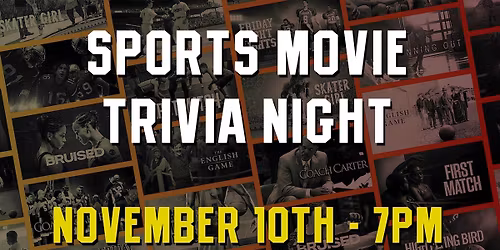 Trivia Night: Sports Movies