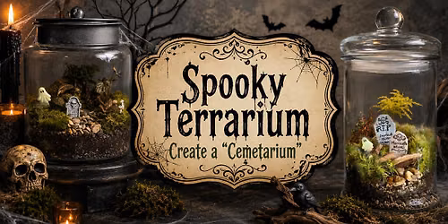 Spooky Terrarium | Create a \u201cCemetarium\u201d at Copper Moon
