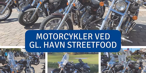 Motorcykler ved Gl. Havn Streetfood