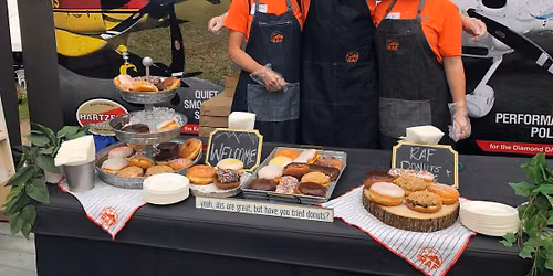 Donuts & Coffee @ EAA -- Redbird Simulators' Booth!