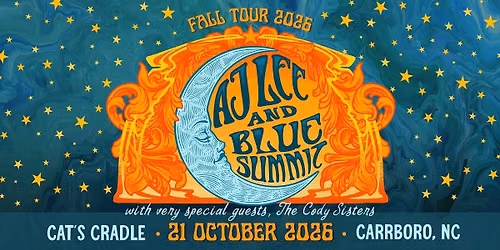 AJ Lee & Blue Summit \u2013 Fall 2026 Tour \u2013 with very special guests, The Cody Sisters