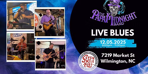Papa Midnight Sings the Blues at Seven Mile Post!