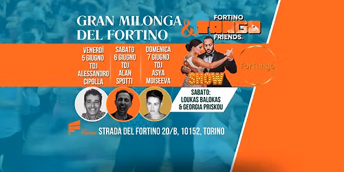 Fortino Tango Friends, 6 ed. Le Milonghe al Fortino