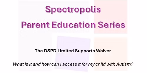 DSPD Limited Supports Waiver