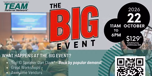TEAM Referral Network\u2019s BIG Event 2026