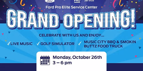 \ud83e\udef5  Ford Pro Elite Service Center Grand Opening \ud83d\udc4f